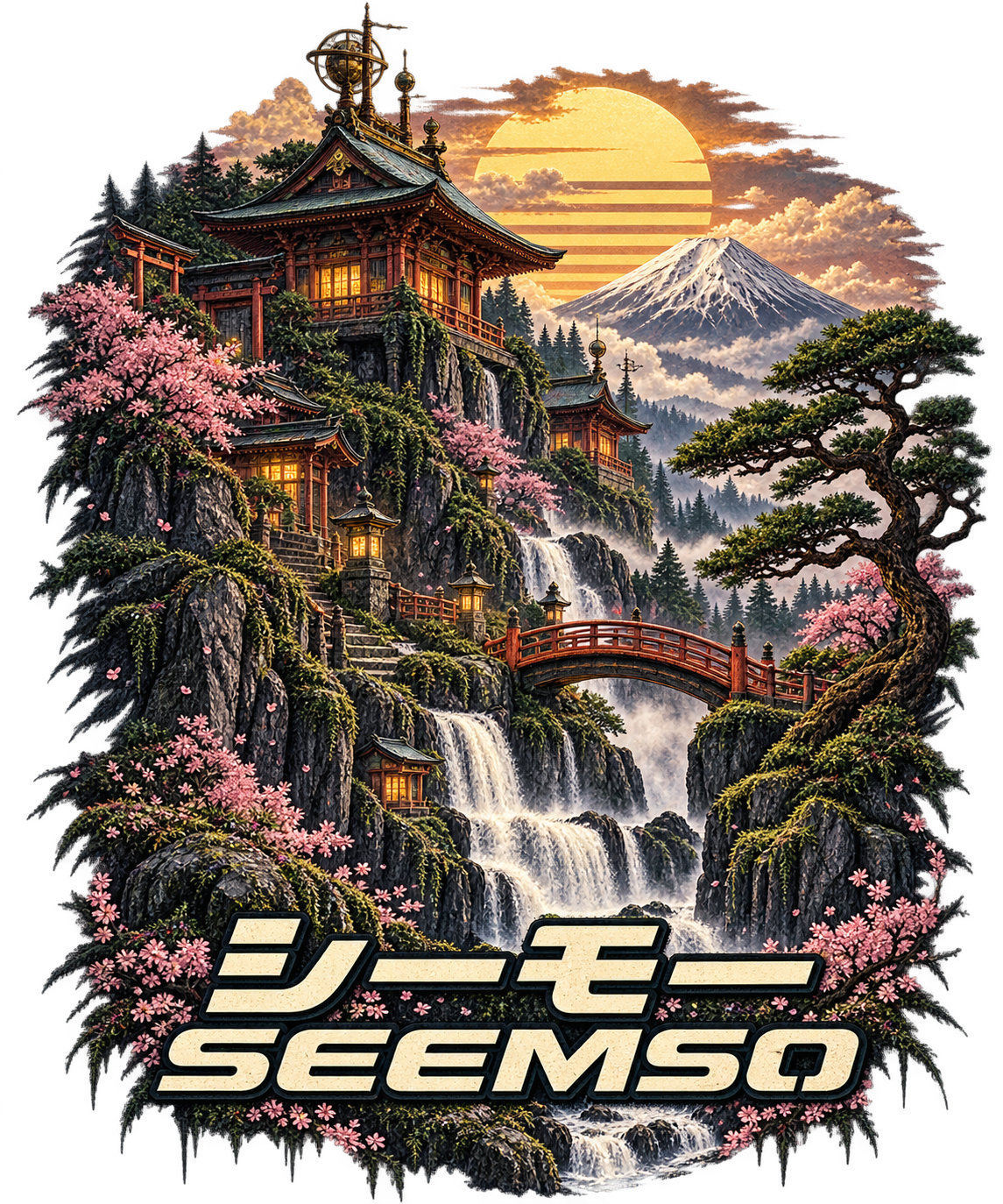 Falling Shrine full artwork