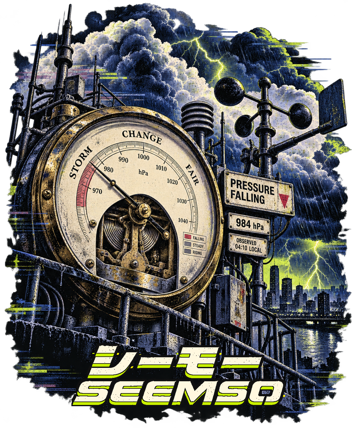 Pressure Falling full artwork