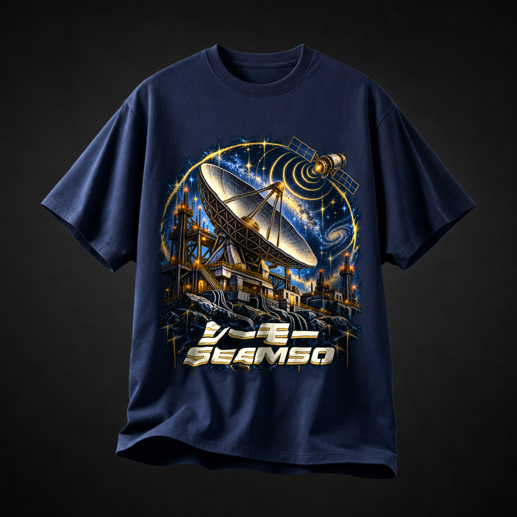 Orbital Relay tee in Navy