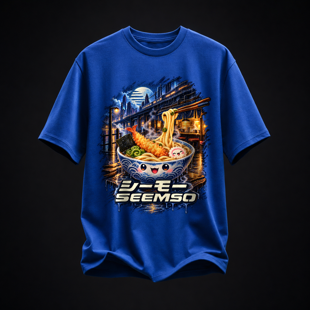 Rain Delay tee in True Royal