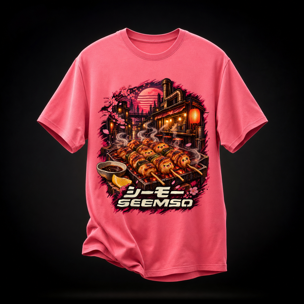 District 04 tee in Charity Pink